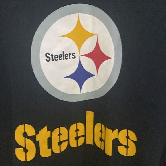 Pittsburgh Steelers XXL T-shirt Back Gold Logo EUC Short Sleeve Football Sports - Picture 4 of 5